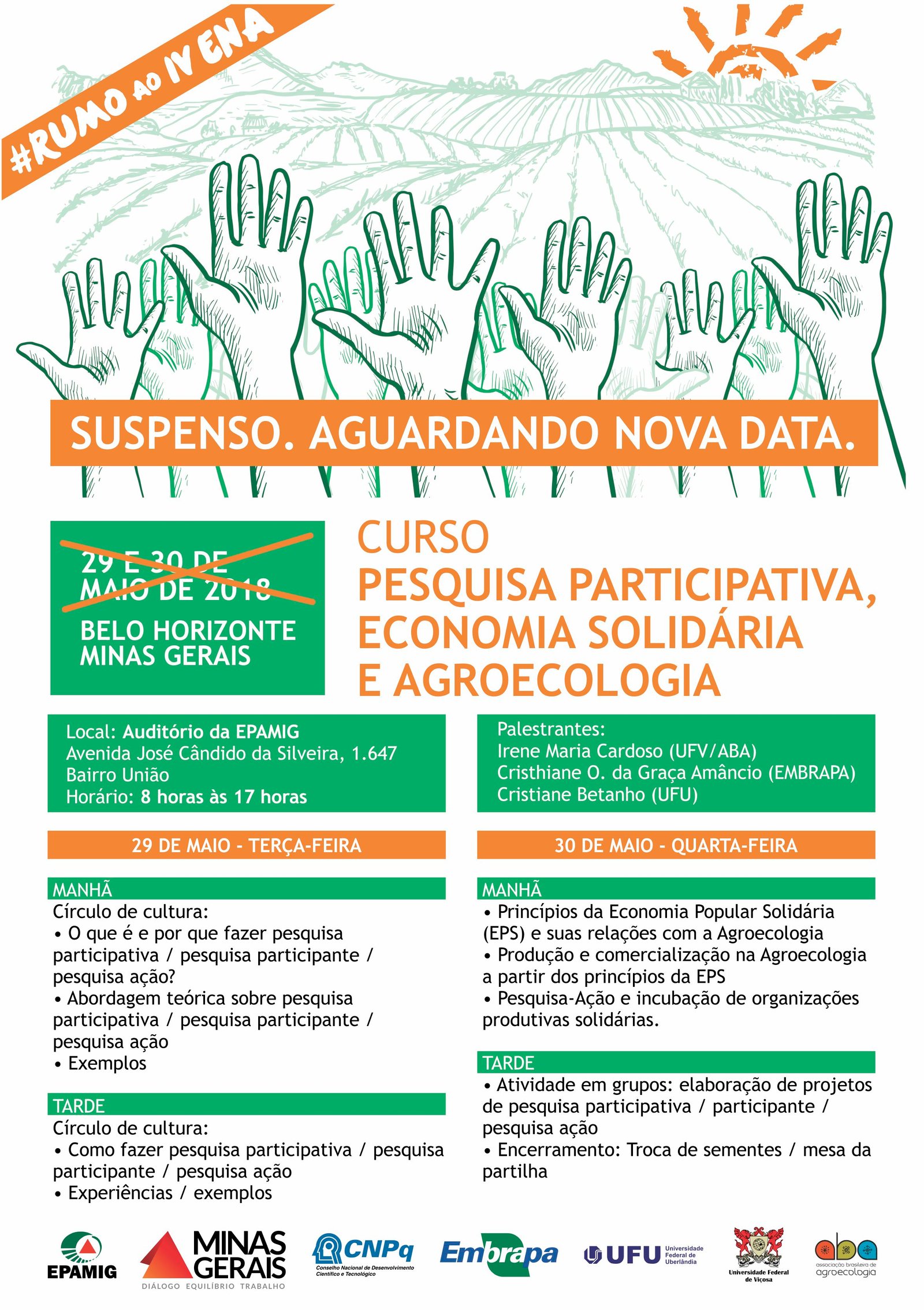 Curso - Pesquisa Participativa e Economia Solidária