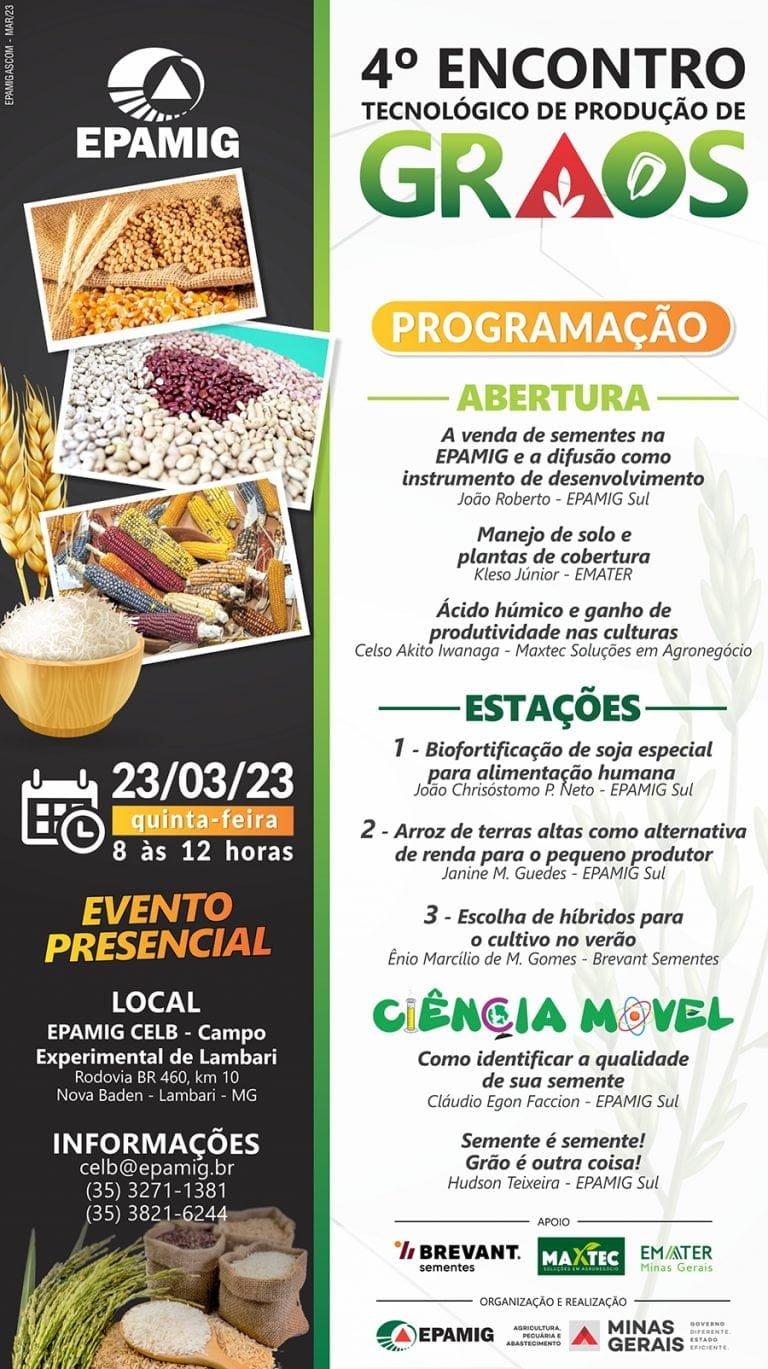 4º Encontro Tecnológico de Produção de Grãos