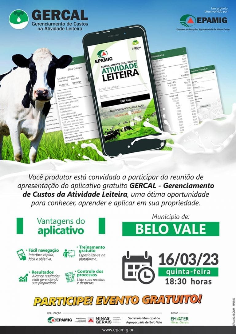 Gercal – Reunião com Produtores – Município de Belo Vale