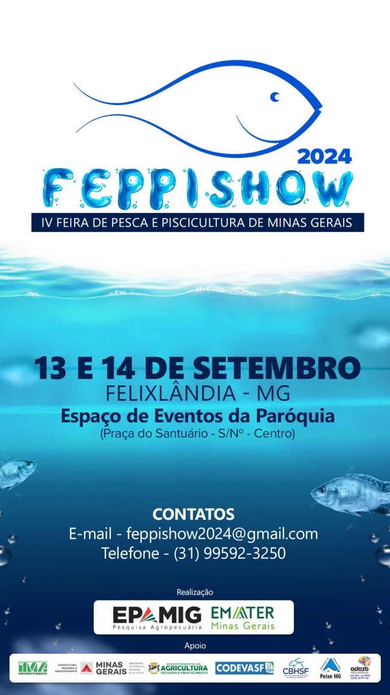 FEPPISHOW 2024 – IV FEIRA DE PESCA E PISCICULTURA DE MINAS GERAIS
