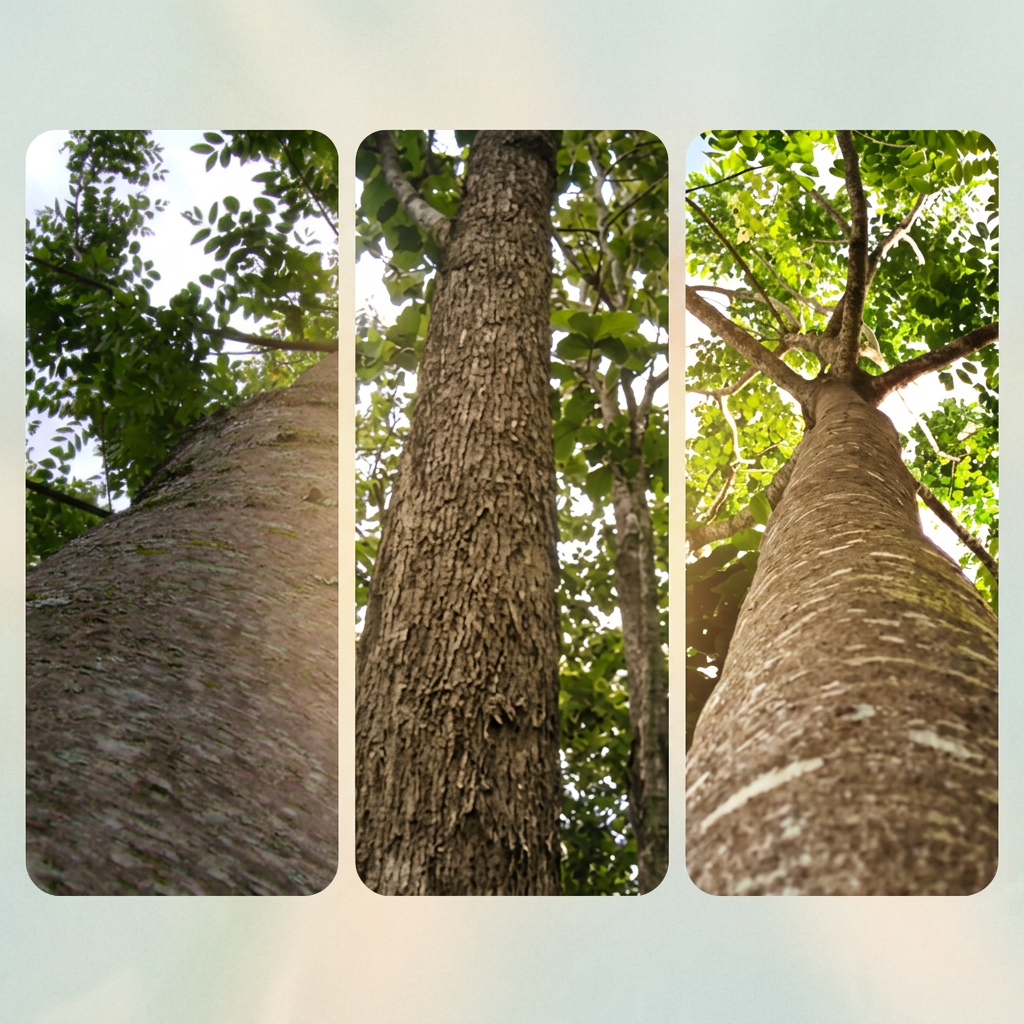 Produção de madeira de clones de acacia, mangium, cedro australiano e mogno africano